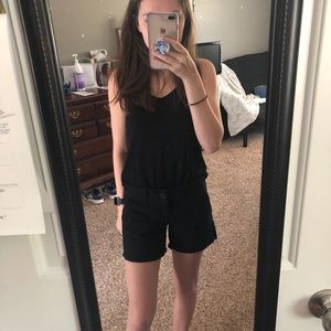 American Eagle black shorts
